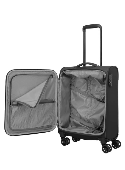 Walizka kabinowa Travelite Umbria - black