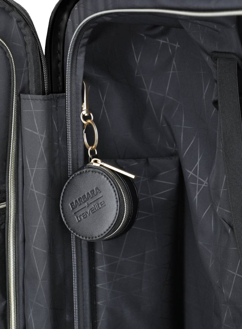 Walizka duża Travelite Barbara Novelty - black