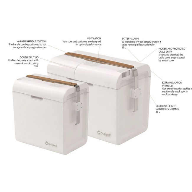 Lodówka turystyczna Ecolux 35 l 12V/230V Outwell 