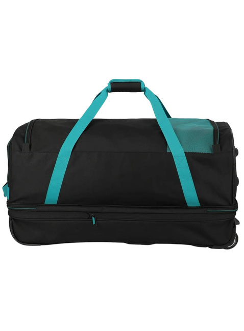 Torba podróżna poszerzana Travelite Basics L EXP - black / petrol