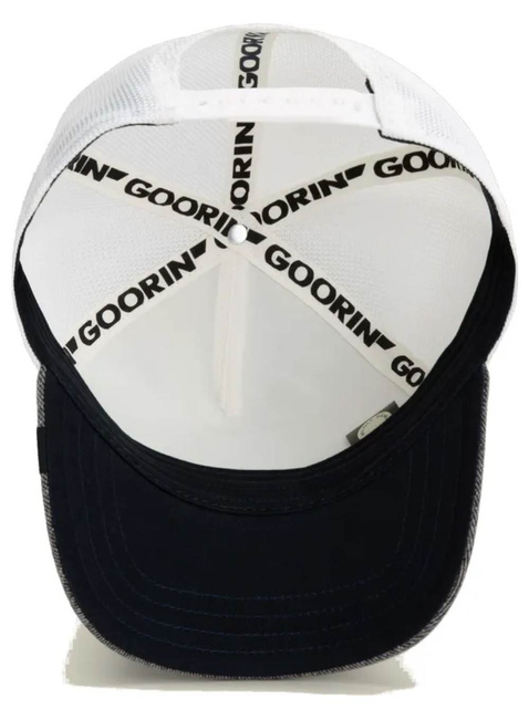 Czapka z daszkiem Goorin Bros Denim Bad Boy Trucker - grey denim