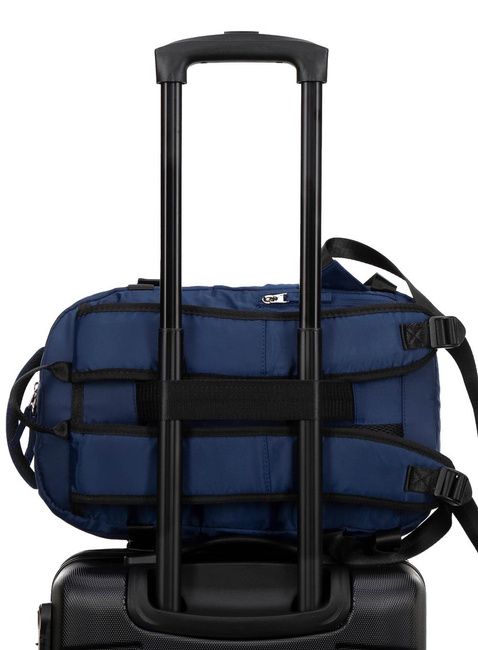 Plecak kabinowy z poszerzeniem Wittchen Free on Board 24 l - granatowy