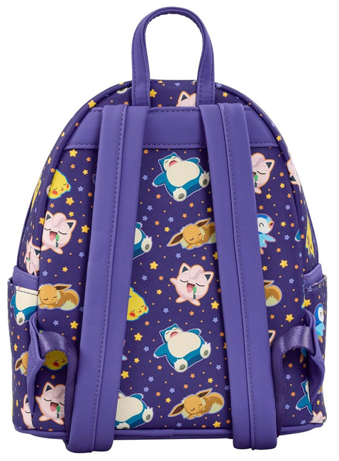 Plecak dziecięcy Loungefly x Pokemon Mini Backpack - sleeping Pikachu & friends