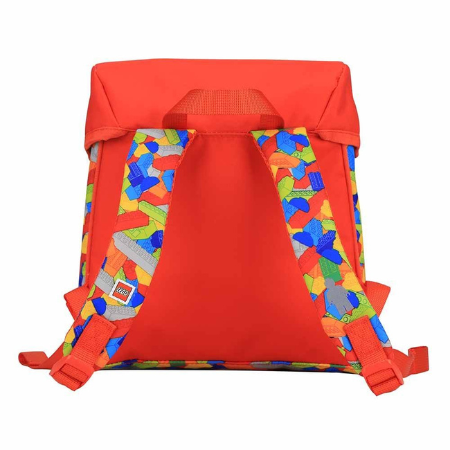 Plecak dziecięcy Kiddiewink LEGO - bricks / red