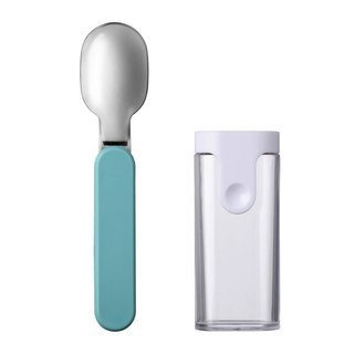 Składana łyżka w etui Mepal Ellipse - nordic green