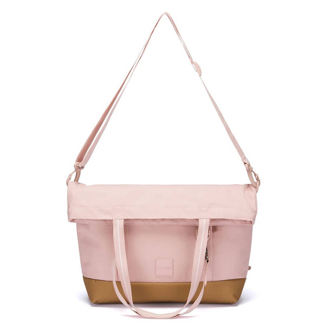 Torba na ramię Pacsafe Go Anti-Theft Tote Bag - sunset pink