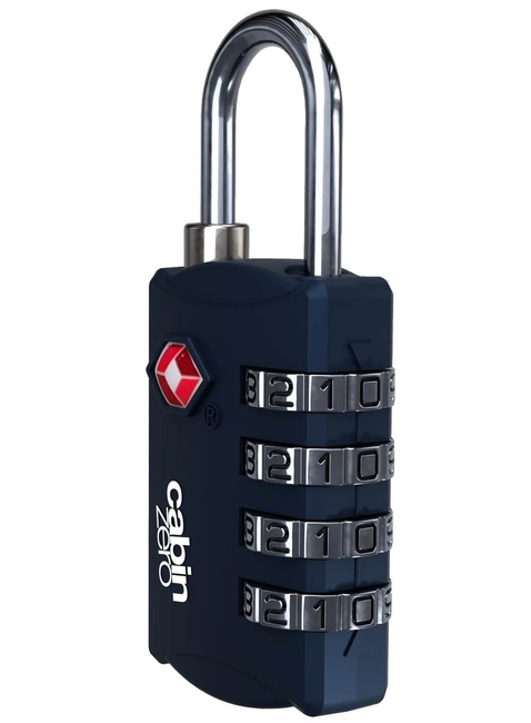 Kłódka szyfrowa do bagażu CabinZero TSA Travel Lock - navy