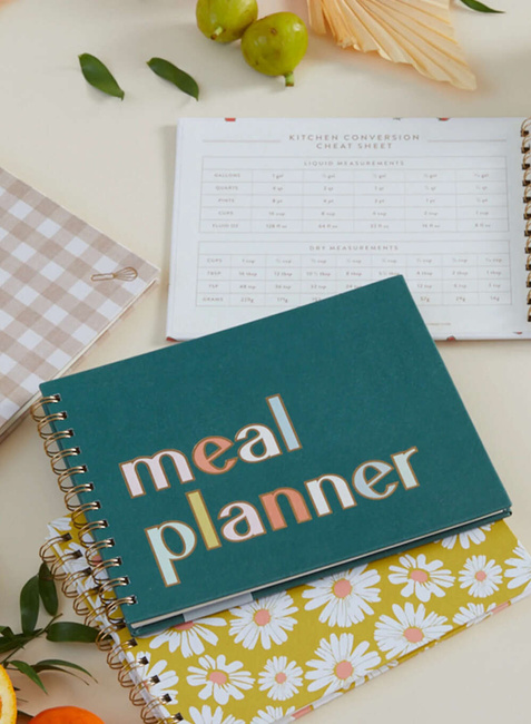 Planer posiłków Designworks Ink Meal Planner & Market List - colourblock