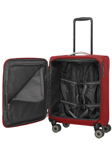 Walizka kabinowa Travelite Jetpack Light 4W Cabin - red