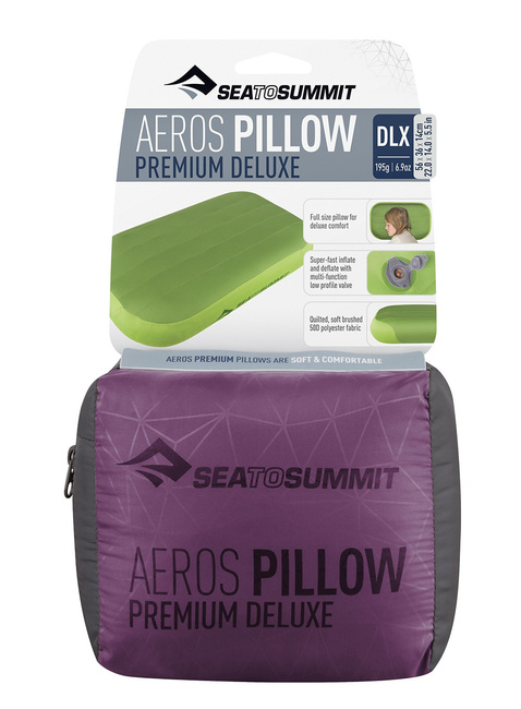 Poduszka Sea to Summit Aeros Pillow Premium Deluxe - magenta