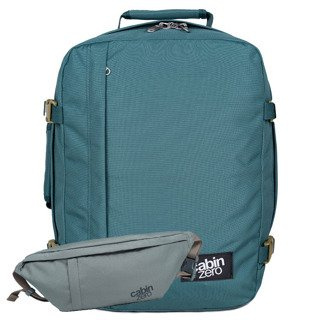 Zestaw plecak Cabinzero Mini + saszetka podróżna Hip Pack