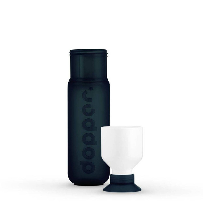 Wielorazowa butelka podróżna Dopper Original 450 ml - dark spring