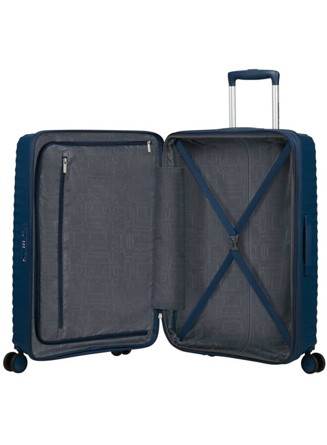 Walizka średnia American Tourister Diablast EXP - darkwave blue