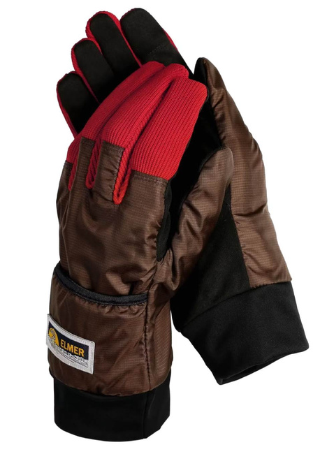 Rękawiczki zimowe Elmer City Mittens - brown