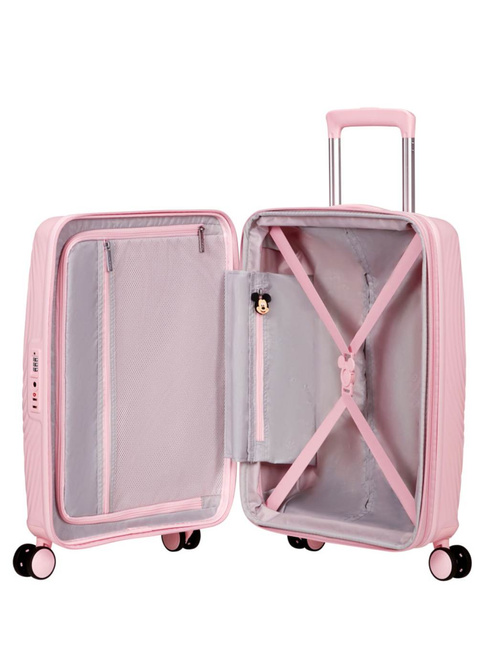 Walizka mała American Tourister Mickey Magic - pastel pink