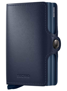 Portfel kieszonkowy RFID Secrid Twinwallet Original - navy / navy