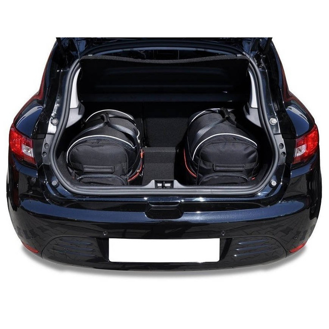 RENAULT CLIO 2012+ TORBY DO BAGAŻNIKA 3 SZT