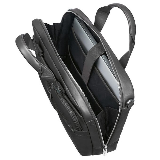 Skórzana torba na laptopa Samsonite Sunstone 14,1" - black