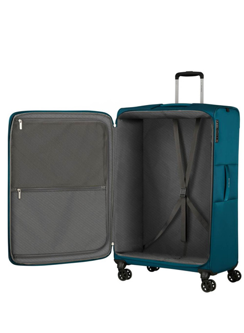 Walizka duża poszerzana Samsonite Base Breeze Exp - petrol blue