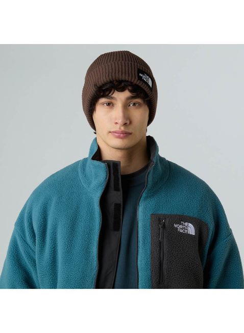 Czapka zimowa The North Face Salty Lined Beanie - smokey brown