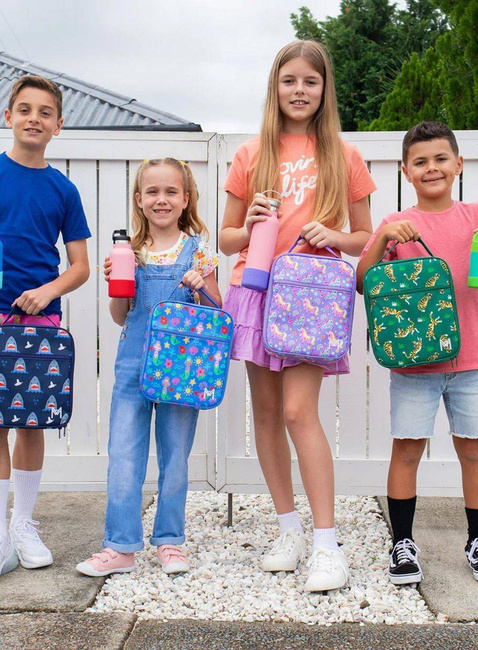 Lanczówka do szkoły Montii Lunch Bag L - hearts