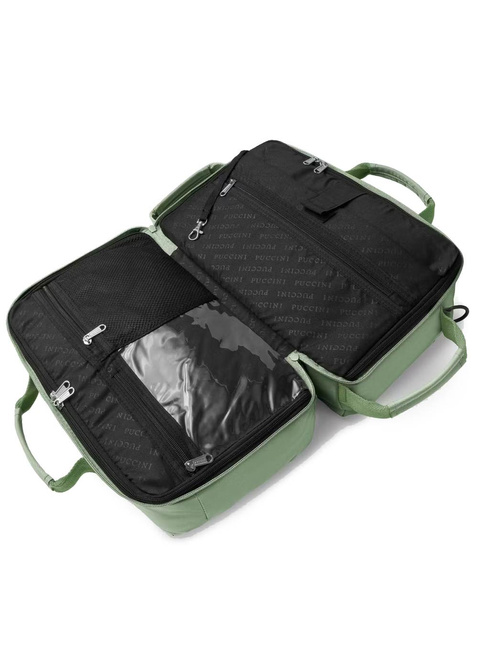 Torba kabinowa Puccini Barbados - zielony