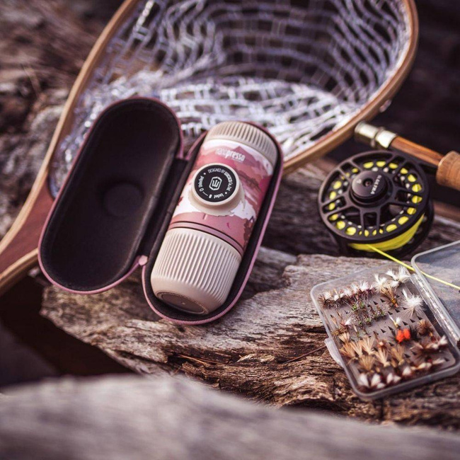 Przenośny ekspres do kawy + etui Wacaco Nanopresso Journey - fall break
