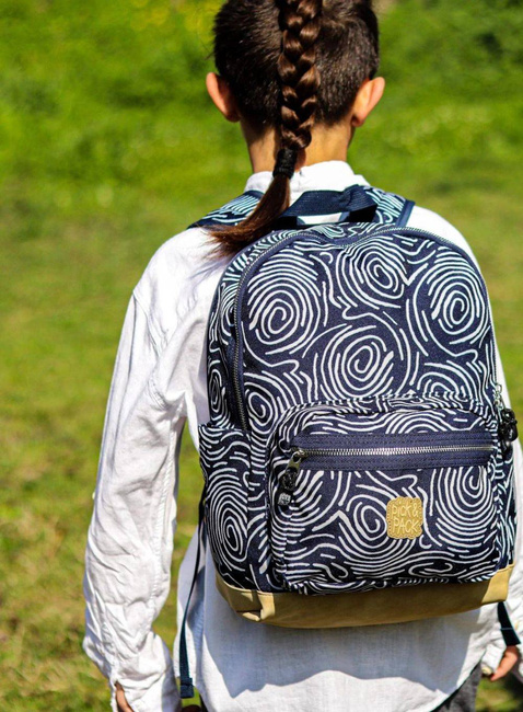 Plecak do szkoły Pick & Pack Identity Backpack M - navy