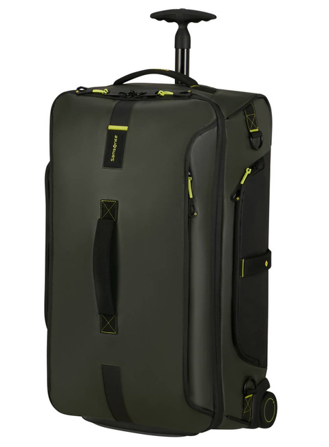 Średnia torba podróżna na kółkach Samsonite Paradiver Light Duffle - jungle green