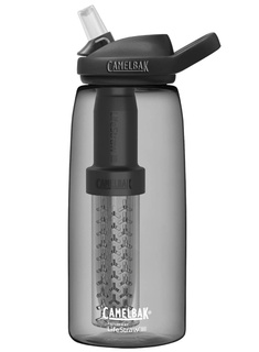 Butelka na wodę Camelbak Eddy+ 1 l z filtrem Lifestraw - charcoal