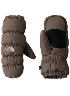 Rękawiczki puchowe The North Face Montana Puffer Mittens - mocha brown