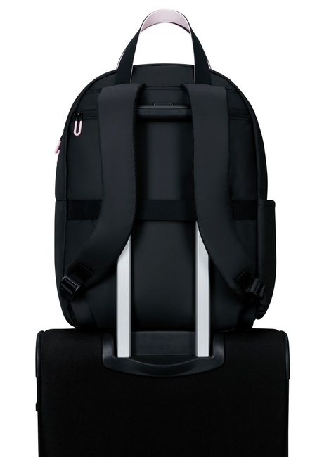 Plecak damski American Tourister PuffyPop M Backpack 15,6" - black