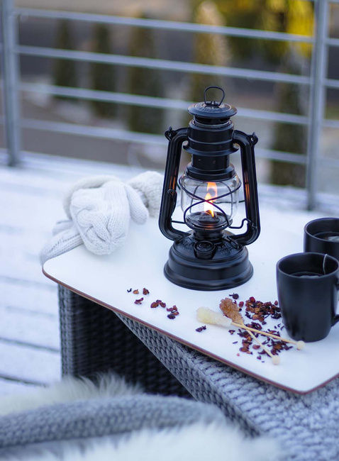 Lampa naftowa Feuerhand Hurricane Baby Special 276 - matte black