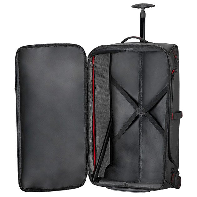 Średnia torba podróżna na kółkach Samsonite Paradiver Light Duffle - black