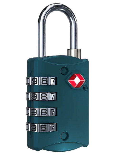 Kłódka szyfrowa do bagażu CabinZero TSA Travel Lock - aruba blue