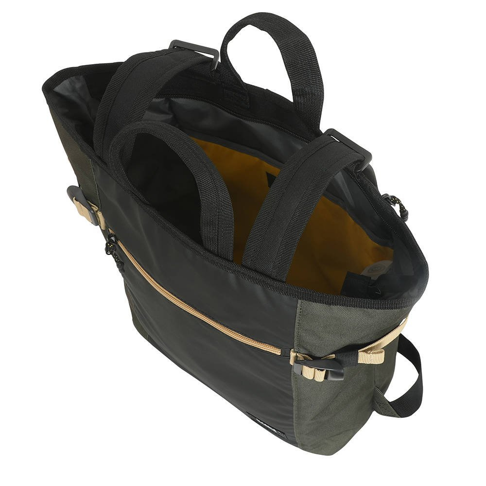 Plecak miejski Caterpillar Austin black/olive 83830441 Equip.pl