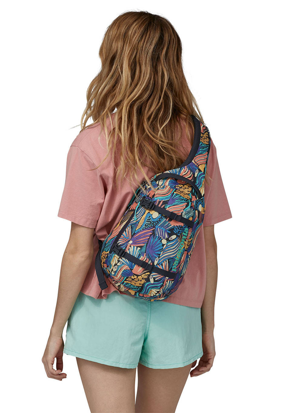 Plecak na jedno ramię Patagonia Atom Sling Bag 8 l joy / pitch blue