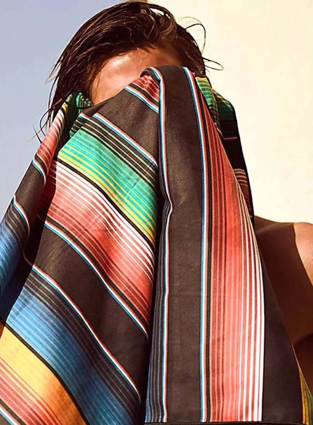 Ręcznik plażowy Slowtide Joaquin QuickDry Towel black ST136 Equip