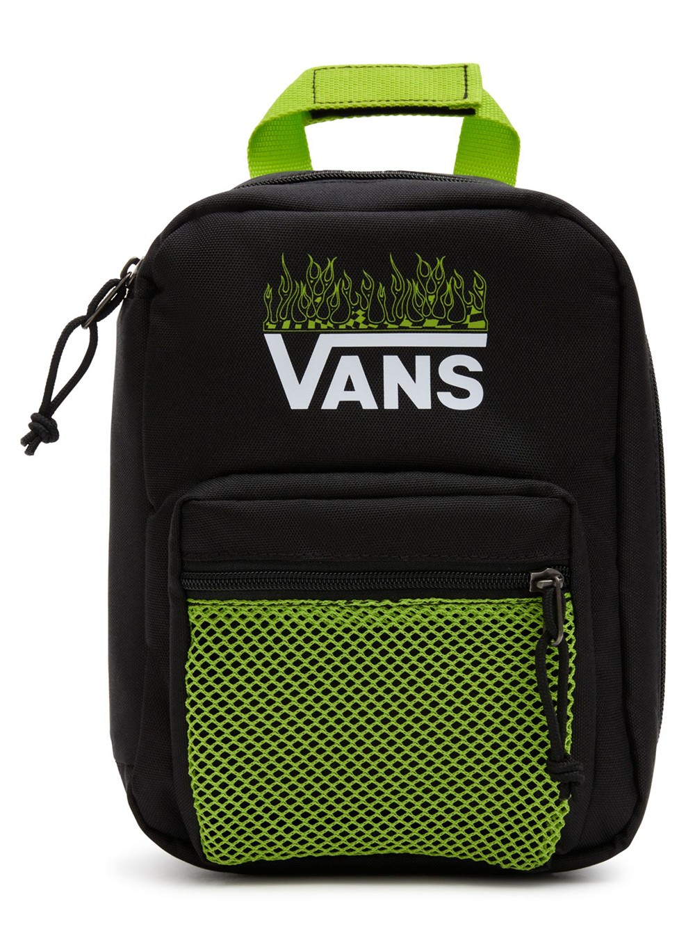 Torba na lunch Vans Kids New Skool Lunchpack - black / lime VN0A7PT2CBK ...