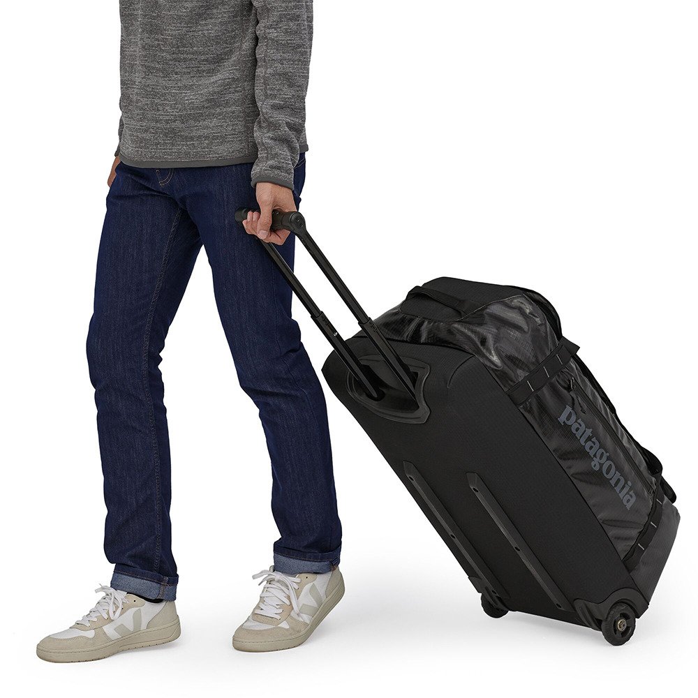 patagonia black hole rolling duffel