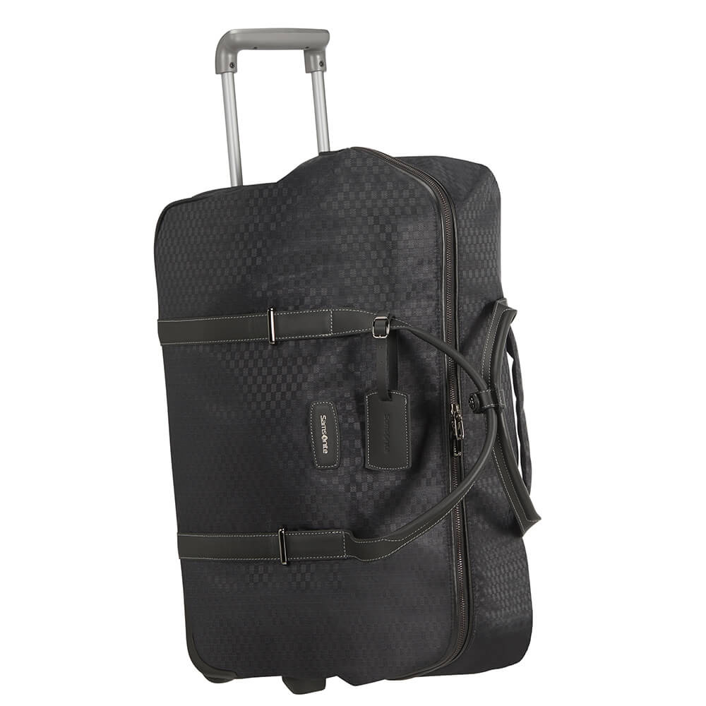Torba podróżna na kółkach Samsonite Lite DLX SP Duffle black pat