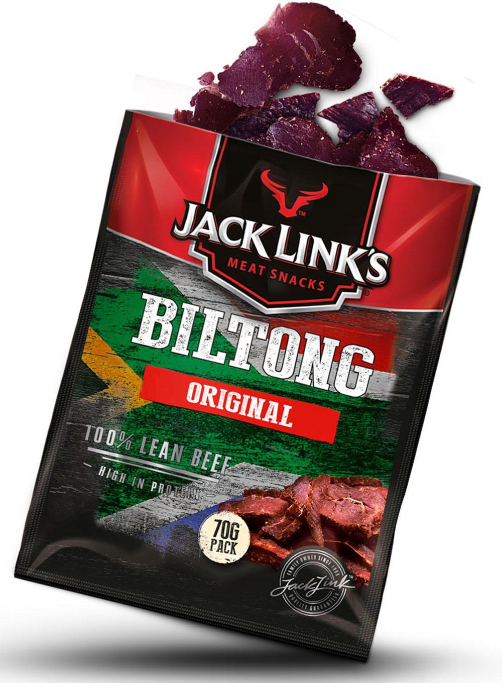 Wołowina Suszona Jack Link’s Biltong Original 70 G - Equip.pl Warszawa