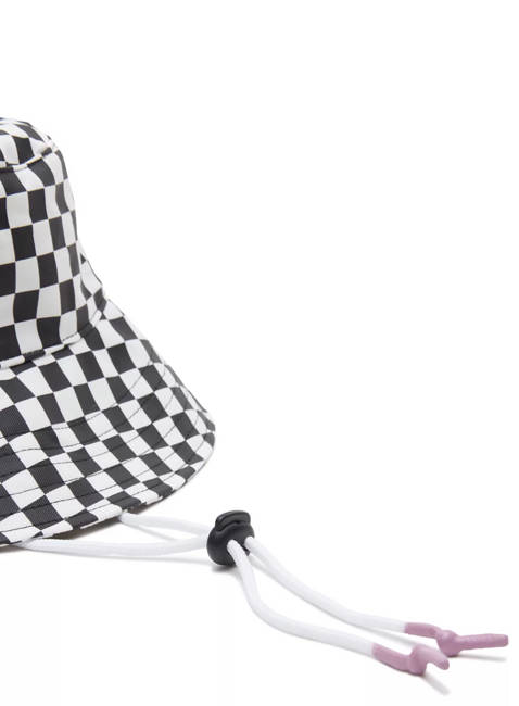  Kapelusz wędkarski Vans Level Up - black / white checkerboard