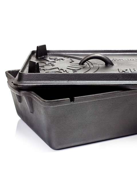  Żeliwna forma do chleba Petromax Loaf Pan With Lid K8 - black