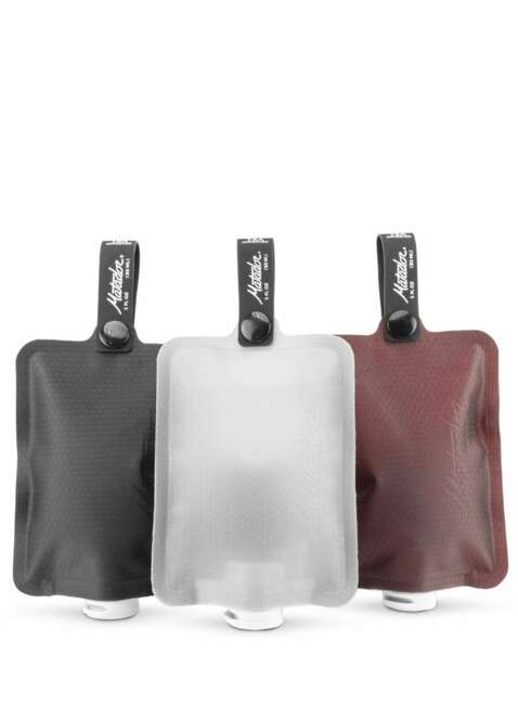 3 Butelki podróżne Matador FlatPak™ Toiletry Bottles - multi2 (charcoal / garnet  / arctic white)