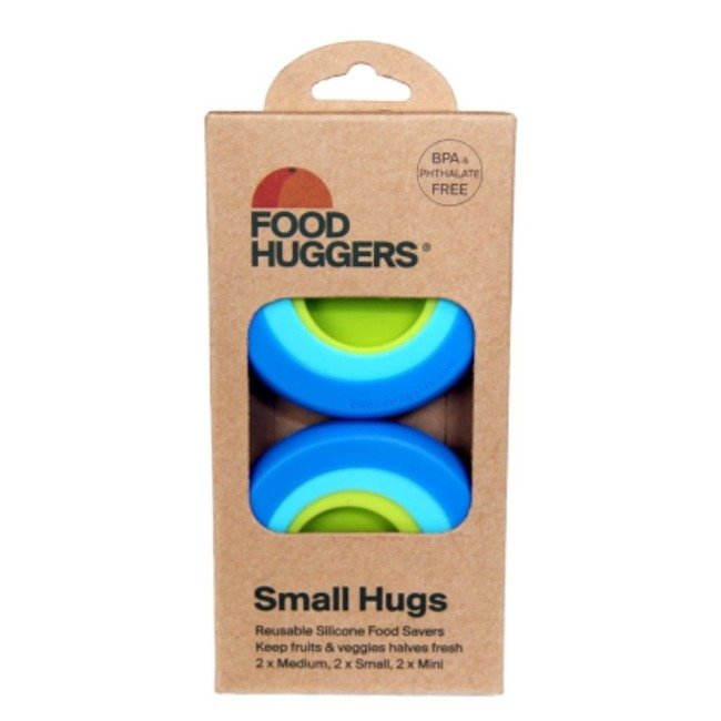 6 małych nakładek do żywności Food Huggers - 6 Small Hugs
