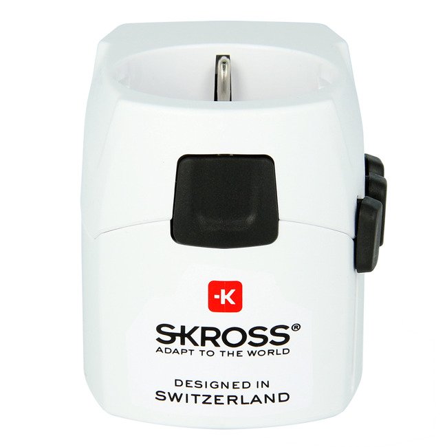 Adapter podróżny uniwersalny Skross PRO Light USB
