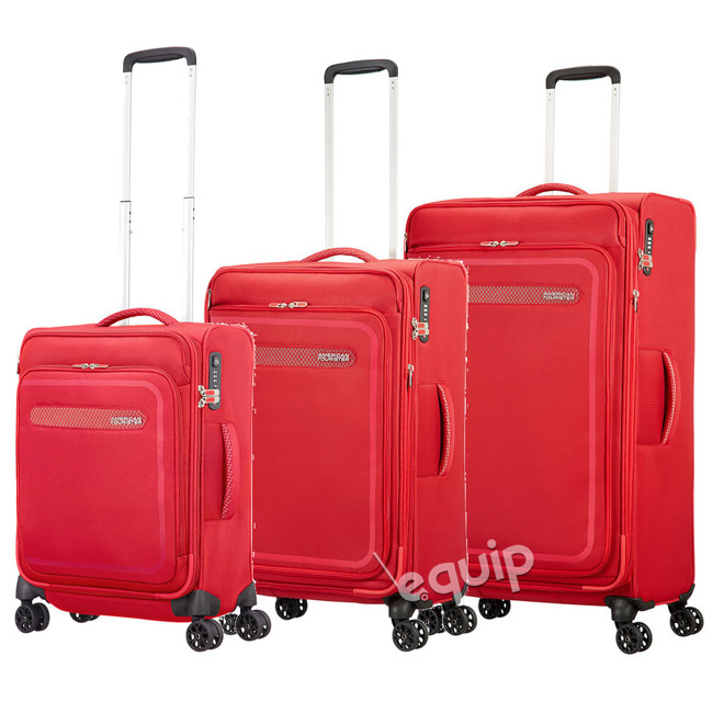 Airbeat zestaw walizek American Tourister -pure red 