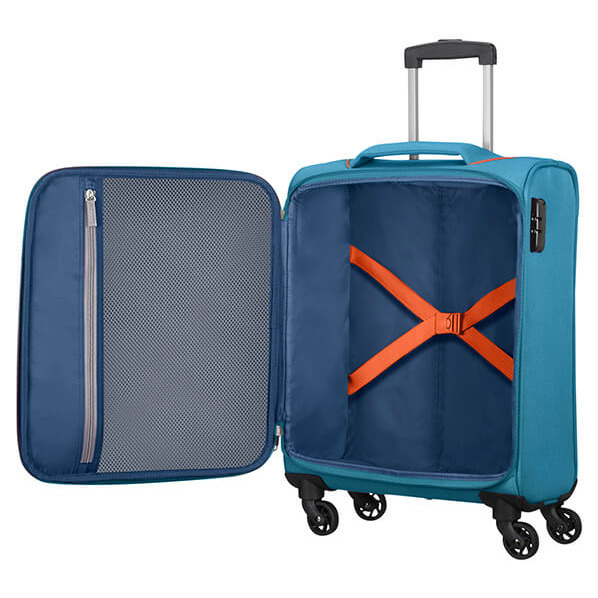 American Tourister walizka mała Holiday Heat 4 koła - denim blue