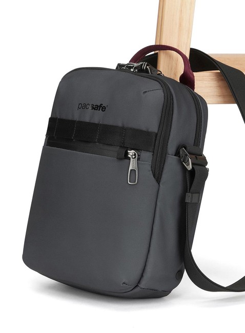 Antykradzieżowa torba na ramię Pacsafe Metrosafe X Vertical Crossbody - slate